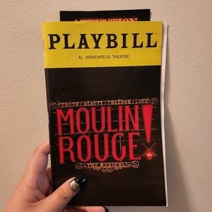 Moulin Rouge Broadway Playbill